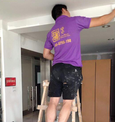 南寧萬達茂項目部辦公室裝修施工圖-燦源裝飾