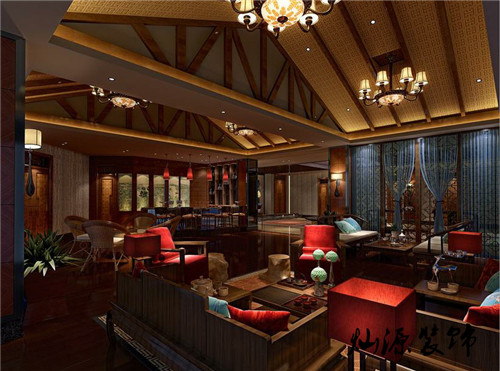 會所裝修的接待區 會所裝修的接待區