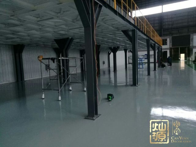 中鐵廣發軌道辦公室裝修工程現場圖片2 中廣軌道施工現場2