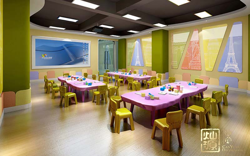 南寧培訓學校裝修效果圖 南寧培訓學校裝修效果圖