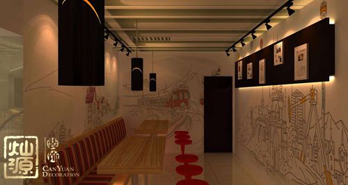 南寧甜品店裝修效果圖 南寧甜品店裝修效果圖