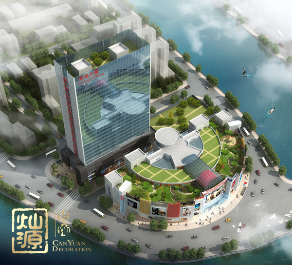 商業(yè)廣場(chǎng)裝修案例