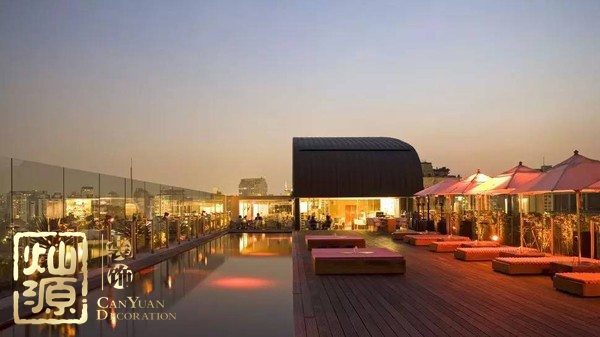 全球首個無邊泳池即將開建 屋頂泳池或將成為旅店新寵