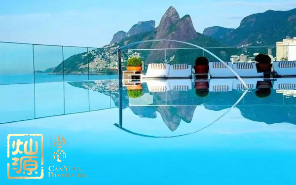 全球首個無邊泳池即將開建 屋頂泳池或將成為旅店新寵