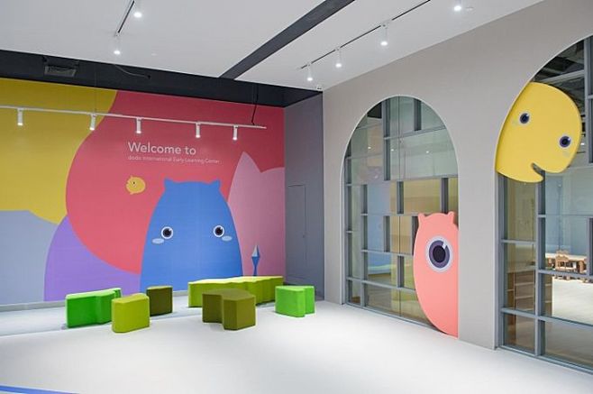 孩子喜愛的樂園南寧幼兒園裝修設計