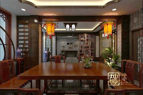 這樣的南寧茶館裝修，給茶客難得的品茶時光