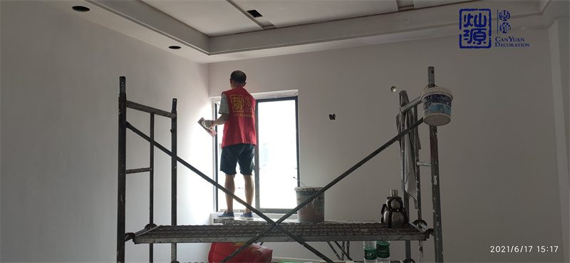 南寧辦公室裝修公司——燦源裝飾施工現場 南寧辦公室裝修公司——燦源裝飾施工現場