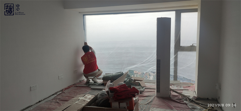 南寧口腔醫院裝修施工現場 南寧口腔醫院裝修施工現場