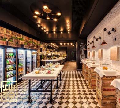 昌泰東盟園高端水果店裝修案例-燦源裝飾 昌泰東盟園高端水果店裝修案例-燦源裝飾