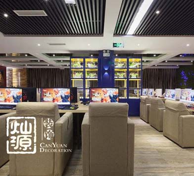 華凱大院網咖會所裝修案例-燦源裝飾 華凱大院網咖會所裝修案例-燦源裝飾