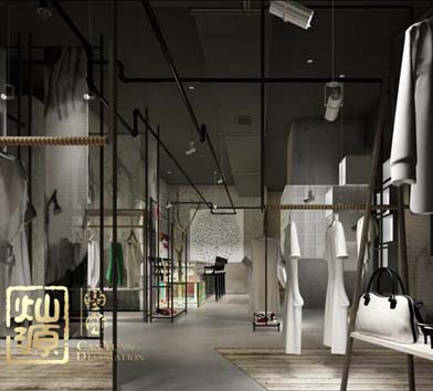 常青藤品牌服裝店裝修案例-燦源裝飾 常青藤品牌服裝店裝修案例-燦源裝飾