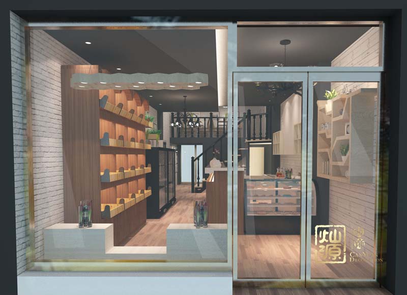 幸福家園品牌水果店裝修案例-燦源裝飾 幸福家園品牌水果店裝修案例-燦源裝飾