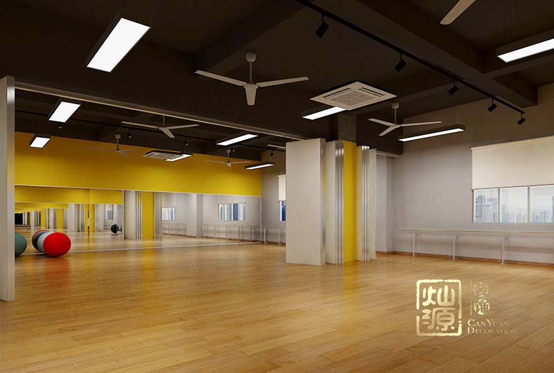 舞蹈藝術培訓學校裝修效果圖