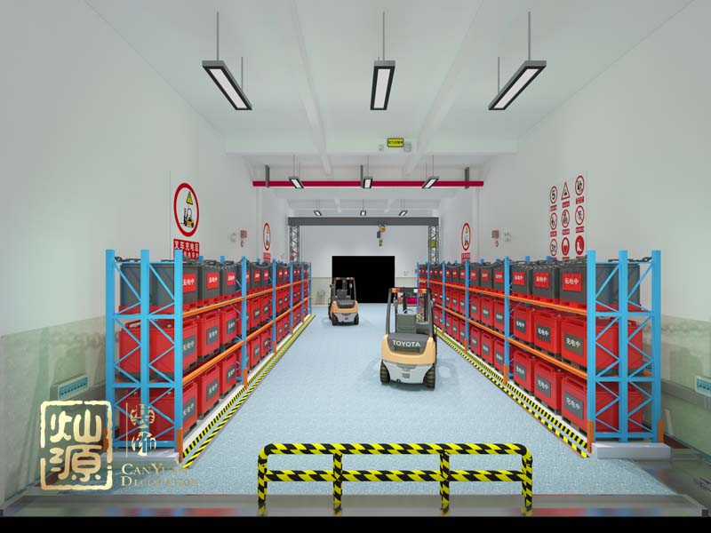 廣西太古可口可樂飲料有限公司叉車充電車間、維修車間改造設計案例 廣西太古可口可樂飲料有限公司叉車充電車間、維修車間改造設計案例