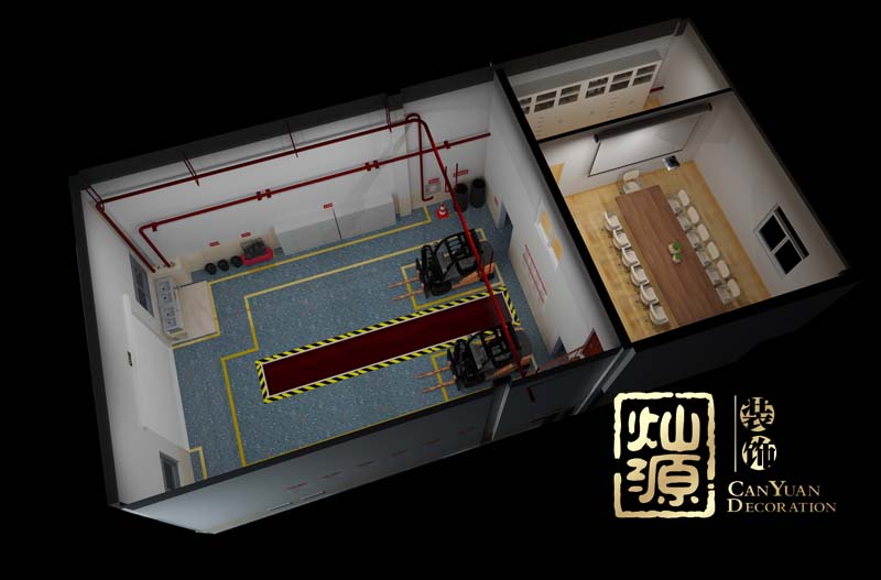 維修車間改造設(shè)計(jì)俯視圖 維修車間改造設(shè)計(jì)俯視圖