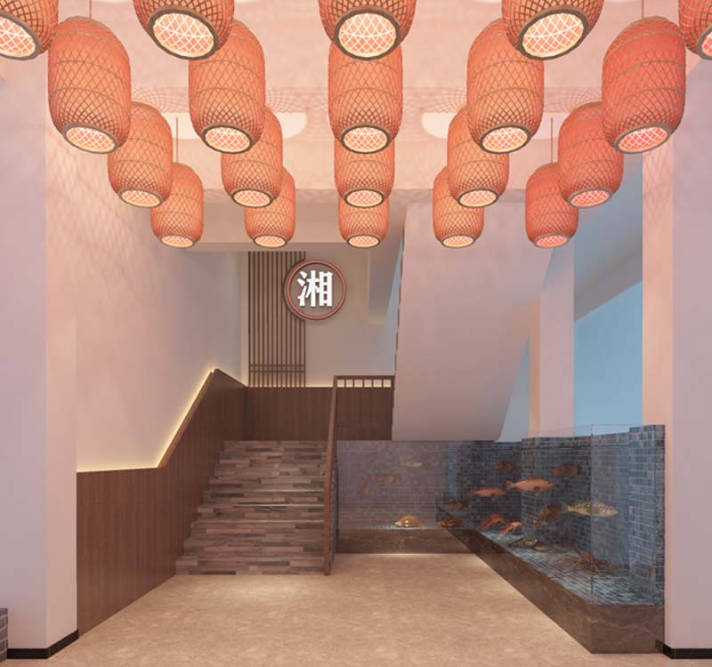西湘記餐廳設計裝修案例-燦源裝飾 西湘記餐廳設計裝修案例-燦源裝飾
