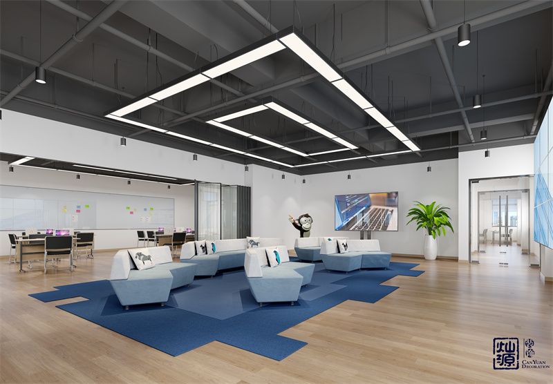 雙屏設計——柳州辦公室裝修案例效果圖 雙屏設計——柳州辦公室裝修案例效果圖
