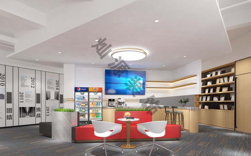 科技公司辦公室設計效果圖-休息接待區 科技公司辦公室設計效果圖-休息接待區