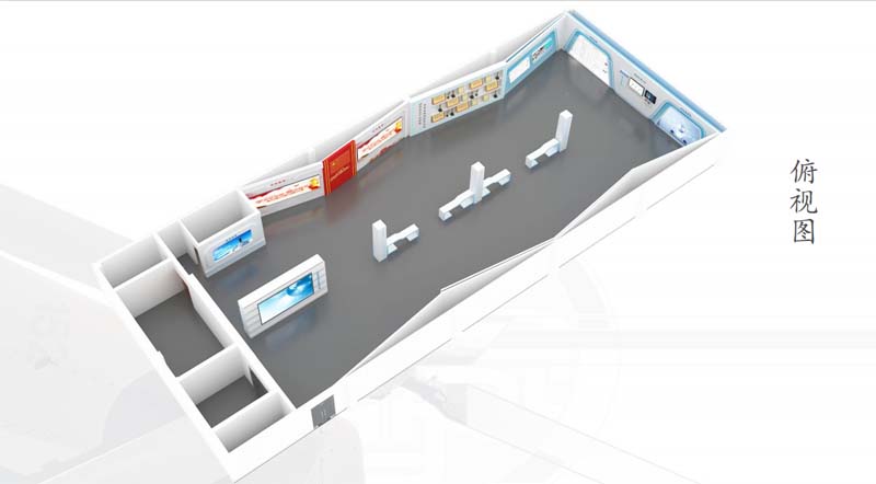 南寧企業展廳設計裝修平面布局圖—燦源裝飾 南寧企業展廳設計裝修平面布局圖—燦源裝飾