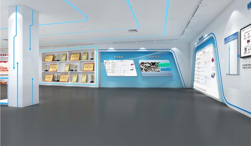 南寧企業展廳設計裝修效果圖—燦源裝飾 南寧企業展廳設計裝修效果圖—燦源裝飾