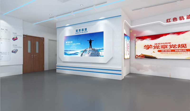 南寧企業展廳設計裝修效果圖—燦源裝飾 南寧企業展廳設計裝修效果圖—燦源裝飾